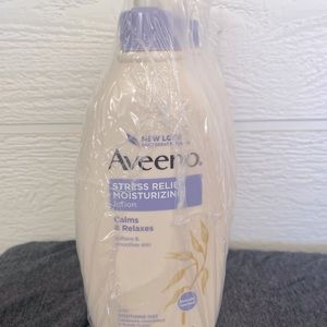 Aveno Stress Relief lotion set of 3 in 28 oz.